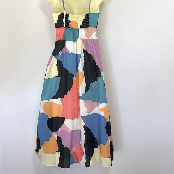 Rail's Sabina Colorblock Midi Dress Sz Large - Picture 7 of 8